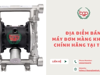 Địa điểm bán máy bơm màng khí nén uy tín chính hãng tại TPHCM