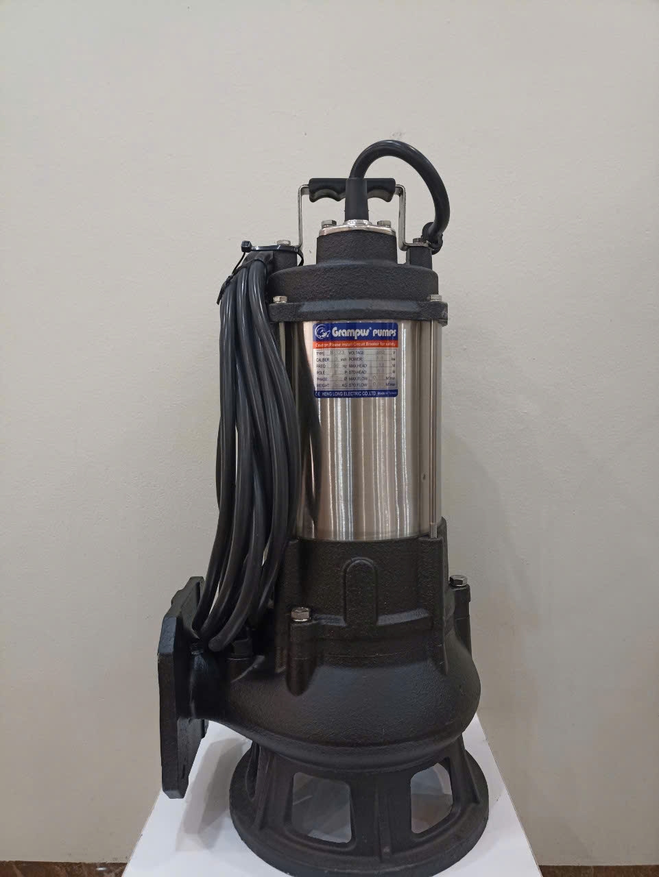 BƠM CHÌM GRAMPUS B-353 GIÁ TỐT NHẤT TPHCM | BƠM CHÌM ĐÀI LOAN |