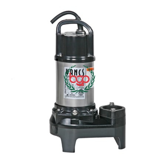 BƠM CHÌM NƯỚC THẢI TSURUMI 80PU23.7