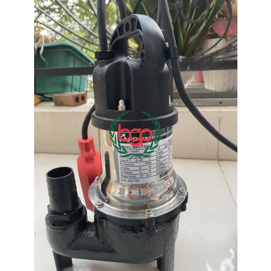 BƠM CHÌM NƯỚC THẢI APP BAV-150A