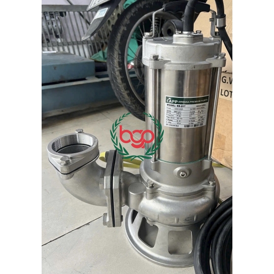 BƠM CHÌM NƯỚC THẢI INOX APP SB-20T