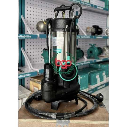 BƠM CHÌM NƯỚC THẢI INOX SHIMGE WVSD 110F